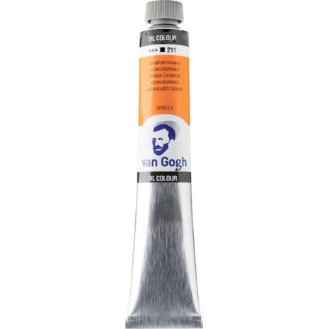 Χρώμα λαδιού Talens Van Gogh 60ml No211 Cadmium Orange (series 2)